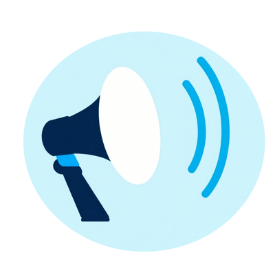 Simple Comic Bullhorn