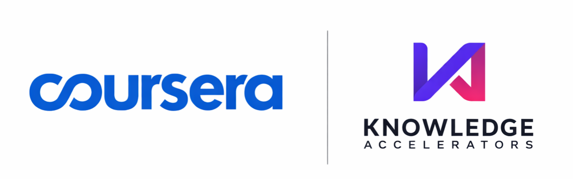 Coursera Knowledge Accelerators Logo Coursera Knowledge Accelerators Logo